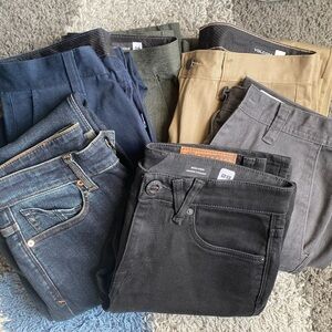 Volcom Jeans & Dress Pants Bundle Of 6 Size 28/29